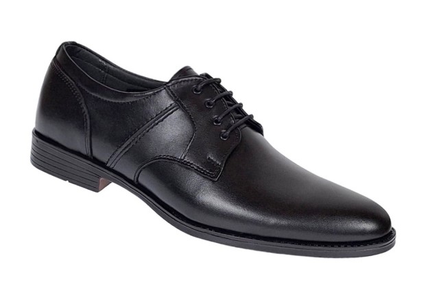 Pantofi barbati eleganti din piele naturala Negru - GKR80N